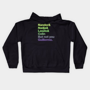 Not You Guillermo (Gradient) Kids Hoodie